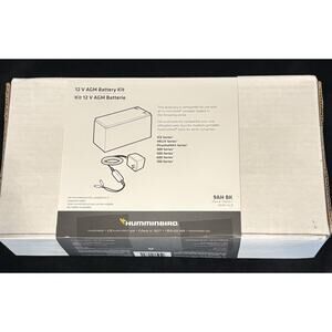 Humminbird 12V AGM Battery Kit for Fishfinder Series New In The Box
